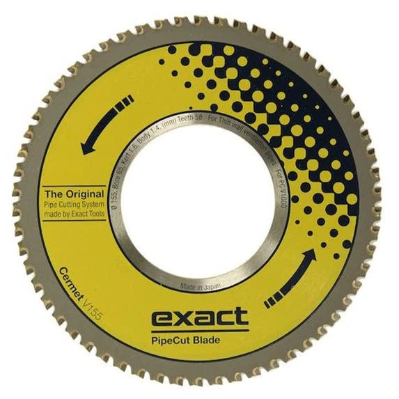 Exact Pipe Cutting Exact Cermet V155 Saw Blade 7010498 3 Exact Pipe Cutting Exact Cermet V155 Saw Blade 7010498