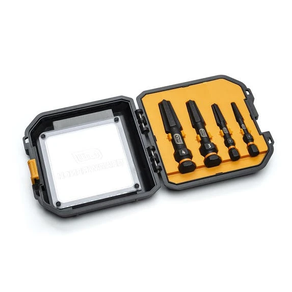 Gearwrench Tools Gearwrench 4 Pc. Bolt Biter Screw Extractor Set 84787 - Image 4