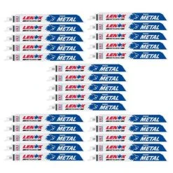 Lenox Lazer Bi-Metal Reciprocating Saw Blades, 9-Inch, 14 TPI, 25/Pk 20179B9114R