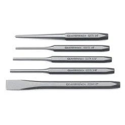 Gearwrench Tools Gearwrench 5 Piece Punch And Chisel Set 82304