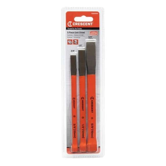 Crescent Tools Crescent 3 Pc. Cold Chisel Set CCOCHS3 - Image 4