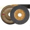 CS Unitec PLANTEX 4-1/2" Compound Flap Wheels 40 Grit (10 PACK) 93524
