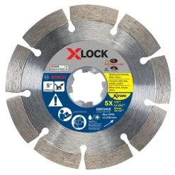Bosch Power Tools Bosch 5" X-LOCK Xtreme Segmented Diamond Blade DBX541E