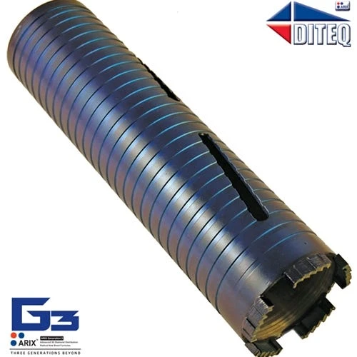 Diteq C-34AX DRY 1-3/4" Concrete Diamond Core Bit (arbor 5/8"-11) D31522