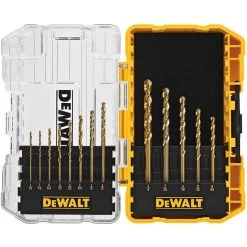 DeWalt Power Tools DeWalt 13Pc. Titanium Drill Bit Set DW1363