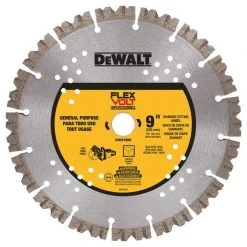 DeWalt Power Tools DeWalt 9" FlexVolt Diamond Cutting Wheel DWAFV8900