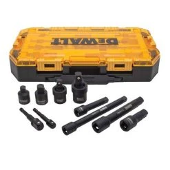DeWalt Power Tools DeWalt 10pc. 3/8" & 1/2" Drive Impact Accessory Socket Set DWMT74741