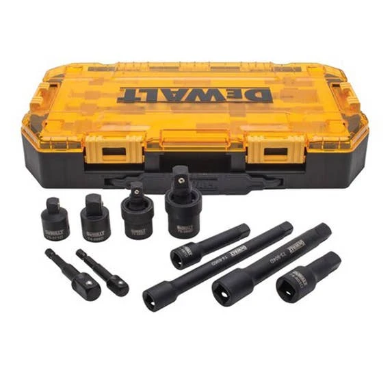 DeWalt Power Tools DeWalt 10pc. 3/8" & 1/2" Drive Impact Accessory Socket Set DWMT74741