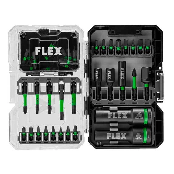 Flex Power Tools Flex Impacks 45-Piece Impact Driver Bit Set FAM10103-45