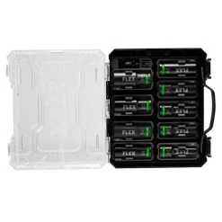 Flex Power Tools FLEX 10-Piece Thin Wall Deep Well 6-Point 1/2" Drive Impact Nut Socket Set FAM10401-10