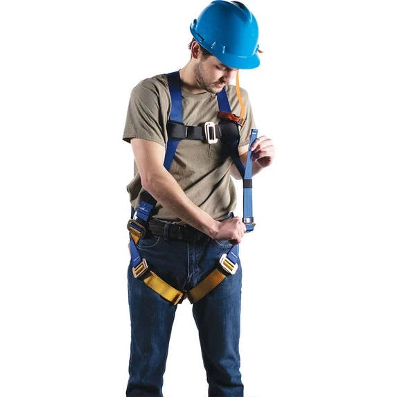 Werner Ladders & Fall Protection Werner Basewear Standard Harness W/ Tongue Buckle Legs & Quick Connect Chest - XXL H412005XQC - Image 2