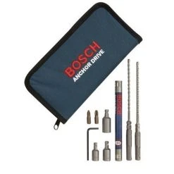 Bosch Power Tools Bosch SDS-Plus 9 Piece Concrete Anchor Installation Kit HC2309