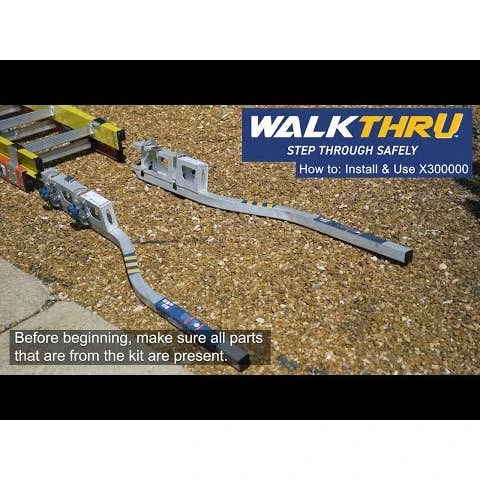 Werner Ladders & Fall Protection Werner Extension Ladder Walkthru X300000