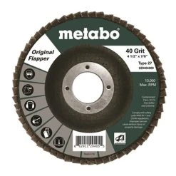 Metabo Tools Metabo 4.5" Original Flap Disc 60 Grit Type 27 629468000