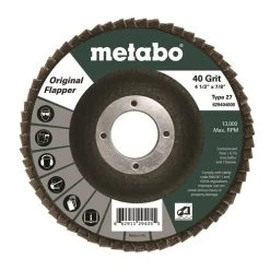 Metabo Tools Metabo 4.5" Original Flap Disc 80 Grit Type 27 629469000