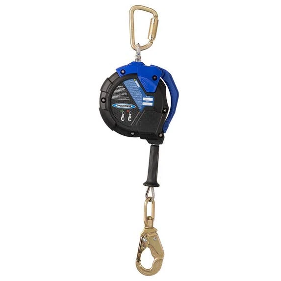 Werner Ladders & Fall Protection Werner Max Patrol 20' Cable Self-Retracting Galvanized Steel Lifeline W/ Swivel Snap Hook R410020 - Image 2