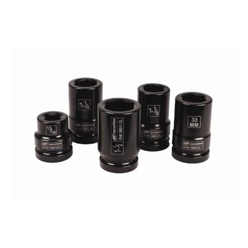 Ingersoll Rand 1" Drive 5 Piece Combo SAE & Metric Impact Socket Set SK8C5TN