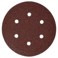 Bosch Power Tools Bosch 6" 40 Grit 6 Hole Hook-And-Loop Sanding Discs (5 Pack) SR6R040