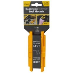 Stealthmounts DeWalt 20v XR Tool Mount (4 Pack) TM-DW18-YLW-4