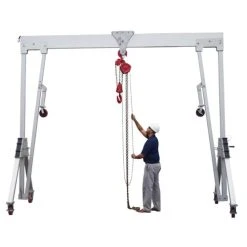 Sumner GH 5 Ton 12' Beam Gantry Lift (8 Casters) Aluminum 785806