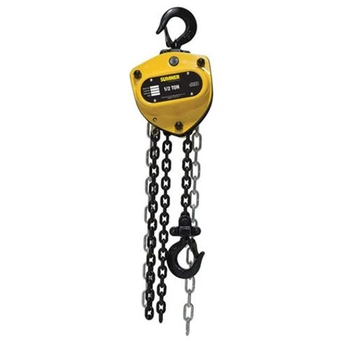 Sumner 1/2 Ton Premium Chain Hoist W/ 10' Chain Fall 787404