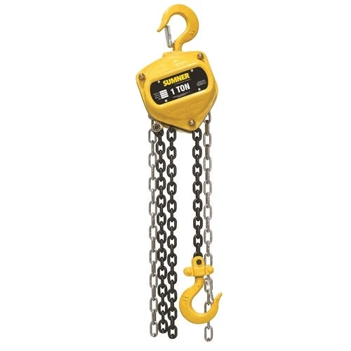 Sumner 1/2 Ton Chain Hoist With 15' Chain Fall 787559