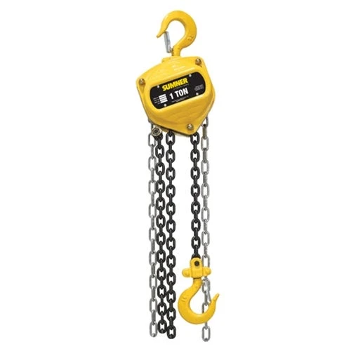 Sumner 1 Ton Chain Hoist With 20' Chain Fall 787564