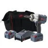 Ingersoll Rand 1/2" IQv 20V High Torque Impact Wrench 2" Anvil Kit (2x 5.0Ah) W7252-K22