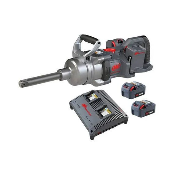 Ingersoll Rand W9000 Series 1" 20V 6" Extended High Torque Cordless Anvil Impact Wrench Kit W9691-K4E