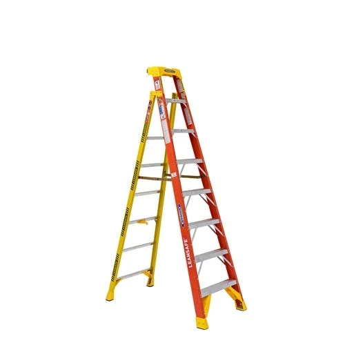 Werner Ladders & Fall Protection Werner 8' LeanSafe Type IA Fiberglass Leaning Ladder L6208