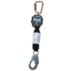 Werner Ladders & Fall Protection Werner Bantam 6' Web Self-Retracting Lifeline - High Impact Nylon Housing W/ Snap Hook R430006