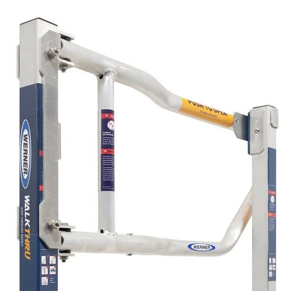 Werner Ladders & Fall Protection Werner Extension Ladder Walkthru Gate X300001 - Image 2